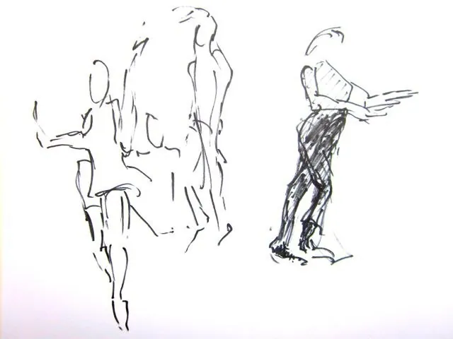 Aus dem Atelier — Arbeit auf Papier